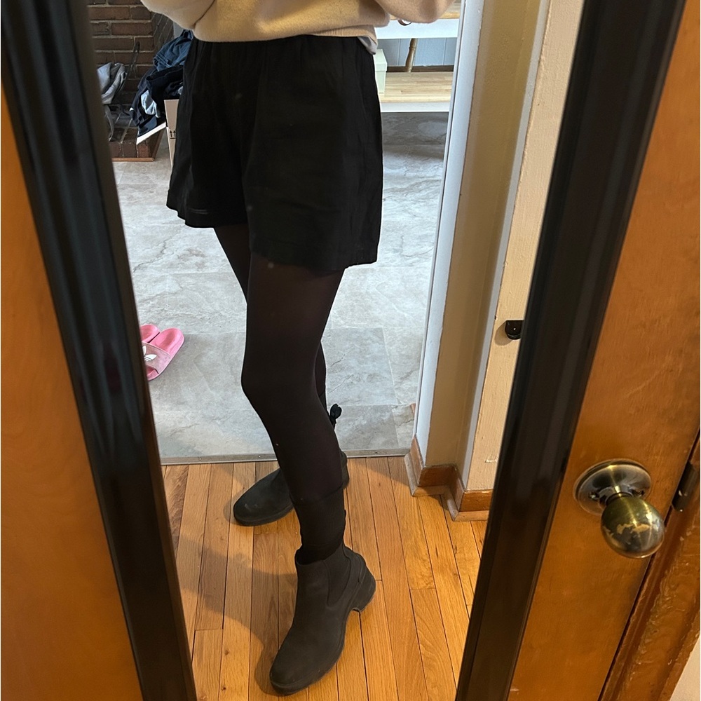 Black Sorel Heeled Chelsea High Line Boot